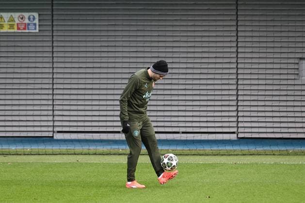 UEFA Champions League Manchester City Training session Mateo KovaÄiÄ‡ of Manchester City during the UEFA Champions League Manchester City Training session at Etihad Campus, Manchester, United Kingdom, 10th February 2025 (Photo by Mark Cosgrove News Images) Manchester Etihad Stadium Manchester United, ManU Kingdom Copyright: xMarkxCosgrove NewsxImagesx