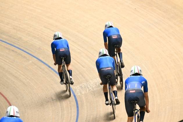 10-02-2025 Allenamento Europei Pista Zolder 2025; 2025, Italia; Zolder, Velodromo; 