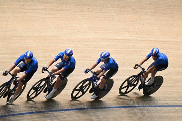 10-02-2025 Allenamento Europei Pista Zolder 2025; 2025, Italia; Zolder, Velodromo; 