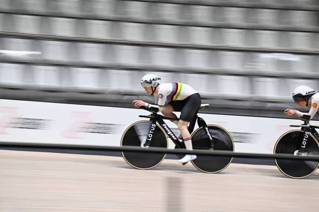 10-02-2025 Allenamento Europei Pista Zolder 2025; 2025, Great Britain; Zolder, Velodromo; 