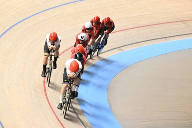 10-02-2025 Allenamento Europei Pista Zolder 2025; 2025, Danimarca; Zolder, Velodromo; 
