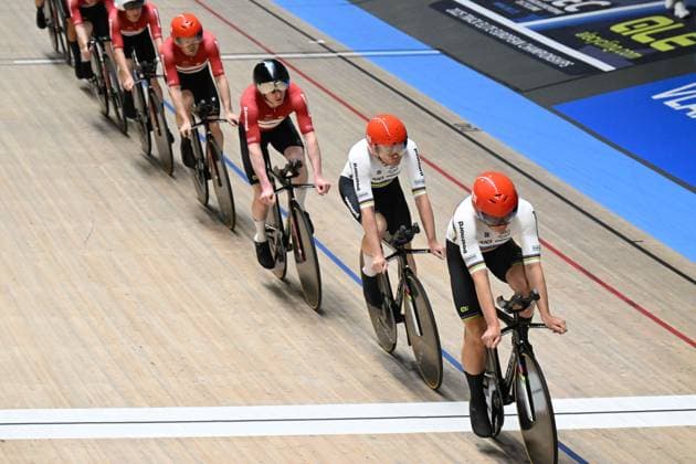 10-02-2025 Allenamento Europei Pista Zolder 2025; 2025, Danimarca; Zolder, Velodromo; 