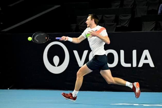 TENNIS : Open 13 Provence 2025 - Marseille - 10 02 2025 L Open 13 Provence se dispute du 10 au 16 fÃ vrier 2025 au Palais des Sports de Marseille. LukaÅ¡ Klein (SVK) MarseilleFrance  Copyright: xWilliamxCannarellax