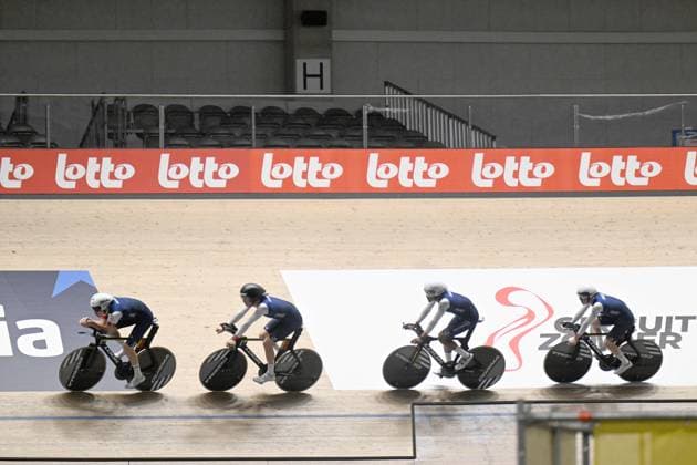 11-02-2025 Allenamento 2 Europei Pista Zolder 2025; 2025, France; Zolder, Velodromo; 