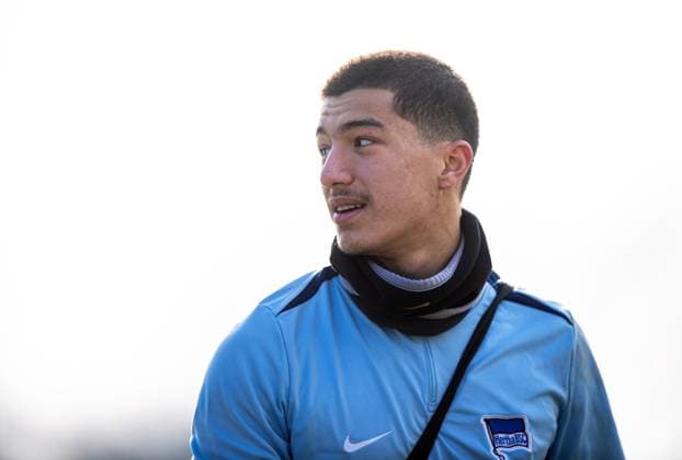 Fussball, Herren, Saison 2024 25, 2. Bundesliga, Hertha BSC, Training, Ibrahim Maza (Hertha BSC), 11.02. 2025,