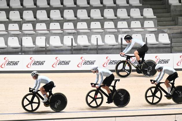 11-02-2025 Allenamento 2 Europei Pista Zolder 2025; 2025, Ain; Zolder, Velodromo; 