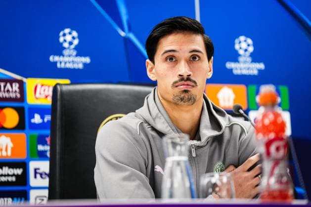 Champions League 2024-2025: press conference, PK, Pressekonferenz of AC Milan Rotterdam - Tijjani Reijnders of AC Milan during the press conference of AC Milan in preparation of the Champions League duel against Feyenoord at Stadion Feijenoord De Kuip on 11 February 2025 in Rotterdam, The Netherlands. Copyright: xYannickxVerhoevenx