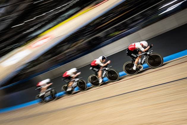 Switzerland: UEC Track cycling, Rad, Radsport, Bahnrad, Bahn European Championships Heusden-Zolder 2025 BOGLI Noah - POOT Mats - TAPPEINER Pascal - VOGEL Alex ( SUI ) Switzerland Querformat - quer - horizontal - Landscape - Event Veranstaltung: UEC Track Cycling European Championships 2025 - Category Kategorie: Cycling - Track Cycling European Championships - Location Ort: Europe Belgium - Heusden-Zolder - Discipline: Team Pursuit - Category: Elite Men - Distance: 4000 m - Date Datum: 12.02.2025 Wednesday Day 1 -