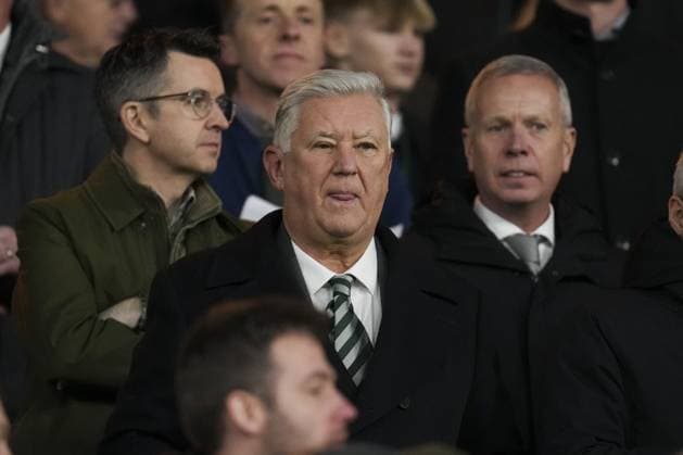 Celtic Chairman Peter Lawwell in the Director s Box at Celtic Park Celtic v Bayern Munich, UEFA Champions League, Knockout Round Play-offs, First Leg, Football, Celtic Park, Glasgow, UK - 12 Feb 2025 EDITORIAL USE ONLY No use with unauthorised audio, video, data, fixture lists, club league logos or live services. Online in-match use limited to 120 images, no video emulation. No use in betting, games or single club league player publications. Copyright: xStuartxWallace Shutterstockx 15136907bx