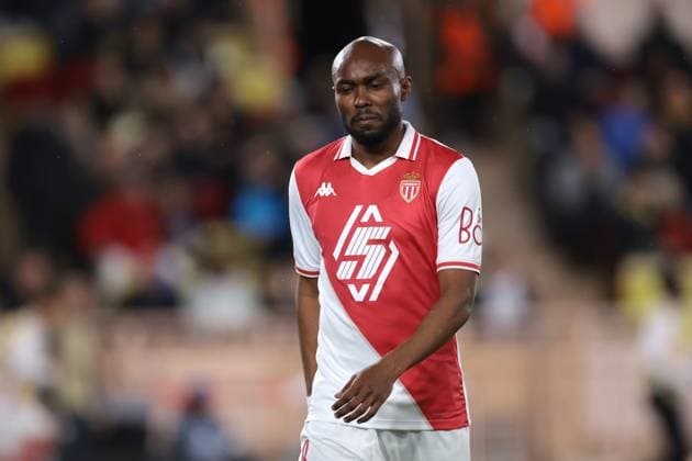 Monaco, Monaco, 12th February 2025. Moatasem Al-Musrati of AS Monaco reacts as he leaves the field of play after being shown a second yellow card and a subsequent red by the Referee Maurizio Mariani of Italy during the UEFA Champions League match at Stade Louis II, Monaco. Picture credit should read: Simon Bellis Sportimage EDITORIAL USE ONLY. No use with unauthorised audio, video, data, fixture lists, club league logos or live services. Online in-match use limited to 120 images, no video emulation. No use in betting, games or single club league player publications. SPI_017_JM_MONACO_BENFICA_UCL_ SPI-3662-0017