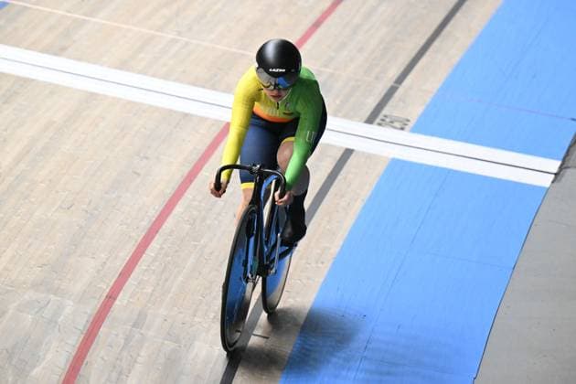 13-02-2025 European Championships Elite Women Track; Giornata 02; 2025, Lituania; Valiukeviciute, Lauryna; Zolder Velodromo; 