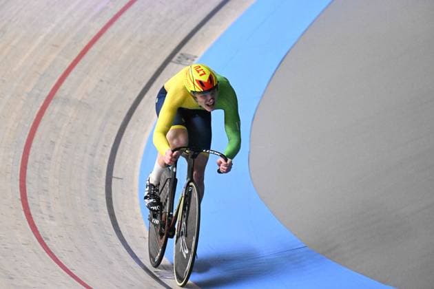 13-02-2025 European Championships Elite Track; Giornata 02; 2025, Lituania; Vadapalas, Eimantas; Zolder Velodromo; 