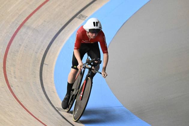 13-02-2025 European Championships Elite Track; Giornata 02; 2025, Danimarca; Wulff, Noah; Zolder Velodromo; 