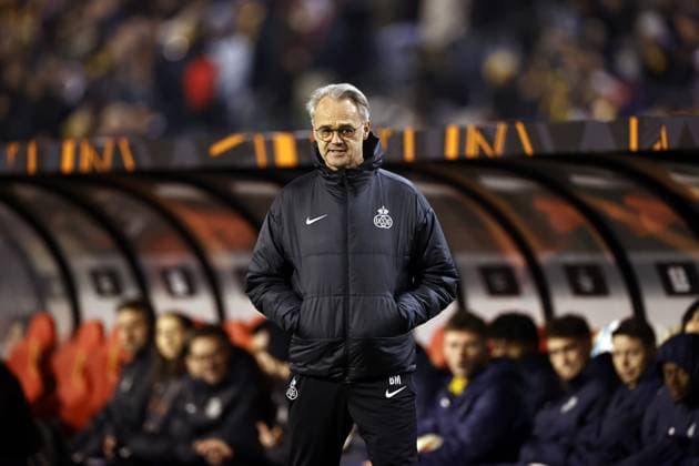 BRUSSELS - Union SG assistant coach Bart Meert during the Europa League playoff match between Royale Union Saint-Gilloise and Ajax Amsterdam at the King Baudouin Stadium on Feb. 13, 2025 in Brussels, Belgium. ANP MAURICE VAN STEEN UEFA Europa League 2024 25 League Knockout Play-off First Leg 2024 25 xVIxANPxSportx xxANPxIVx 519897968 originalFilename: 519897968.jpg