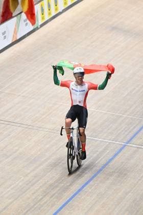 Radsport, Bahnrad-EM Zolder 13-02-2025 European Championships Elite Track; Giornata 02; 2025, Portogallo; Leitao, Iuri; Zolder Velodromo; 