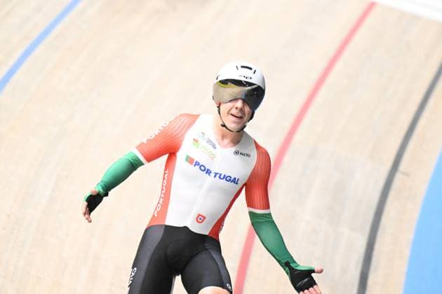 Radsport, Bahnrad-EM Zolder 13-02-2025 European Championships Elite Track; Giornata 02; 2025, Portogallo; Leitao, Iuri; Zolder Velodromo; 