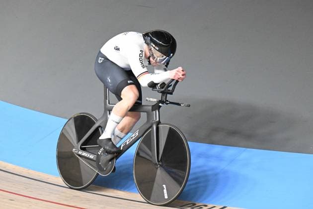 Radsport, Bahnrad-EM Zolder 13-02-2025 European Championships Elite Track; Giornata 02; 2025, Germany; Dornbach, Maximilian; Zolder Velodromo; 