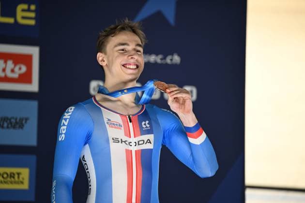 Radsport, Bahnrad-EM Zolder 13-02-2025 European Championships Elite Track; Giornata 02; 2025, Repubblica Ceca; Peterka, David; Zolder Velodromo; 