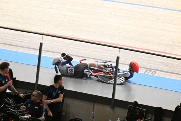 13-02-2025 European Championships Elite Women Track; Giornata 02; 2025, France; Chereau, Clemence; Zolder Velodromo; 