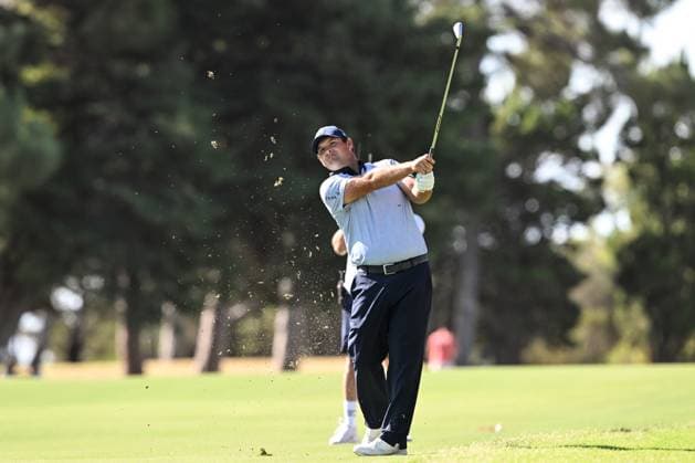 GOLF LIV ADELAIDE, Patrick Reed of 4Aces GC during the LIV Golf Adelaide at The Grange Golf Club in Adelaide, South Australia, Friday, February 14, 2025. ( NO ARCHIVING, EDITORIAL USE ONLY, NO USE IN BOOKS WITHOUT CONSENT ADELAIDE SOUTH AUSTRALIA AUSTRALIA  Copyright: xMICHAELxERREYx 20250214199666969316