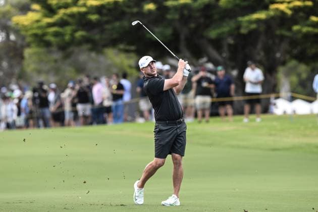 GOLF LIV ADELAIDE, Smash GC Captain Brooks Koepka during the LIV Golf Adelaide at The Grange Golf Club in Adelaide, South Australia, Friday, February 14, 2025. ( NO ARCHIVING, EDITORIAL USE ONLY, NO USE IN BOOKS WITHOUT CONSENT ADELAIDE SOUTH AUSTRALIA AUSTRALIA  Copyright: xMICHAELxERREYx 20250214158137342560