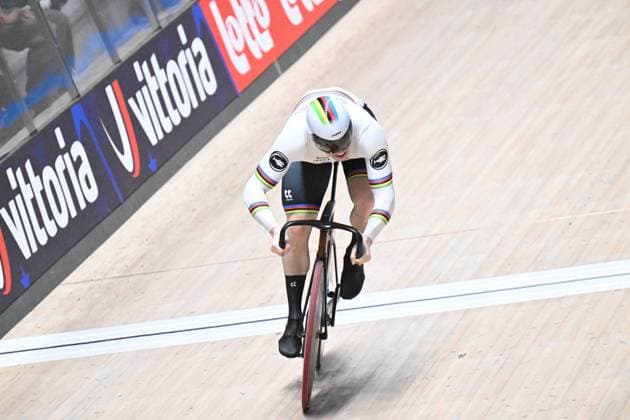 14-02-2025 European Championships Elite Track; Giornata 03; 2025, Olanda; Lavreysen, Harrie; Zolder Velodromo; 