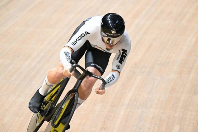 14-02-2025 European Championships Elite Track; Giornata 03; 2025, Germany; Spiegel, Luca; Zolder Velodromo; 