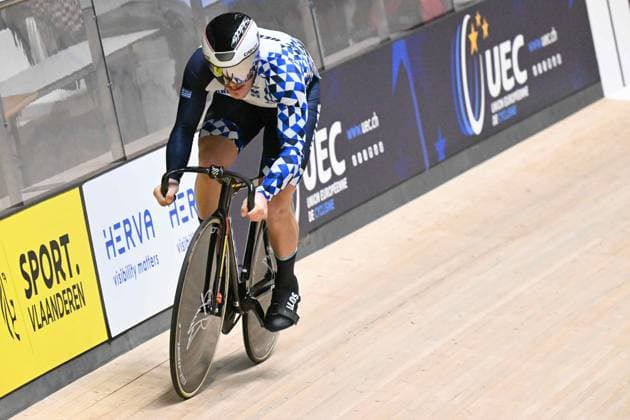 14-02-2025 European Championships Elite Track; Giornata 03; 2025, Grecia; Livanos, Konstantinos; Zolder Velodromo; 