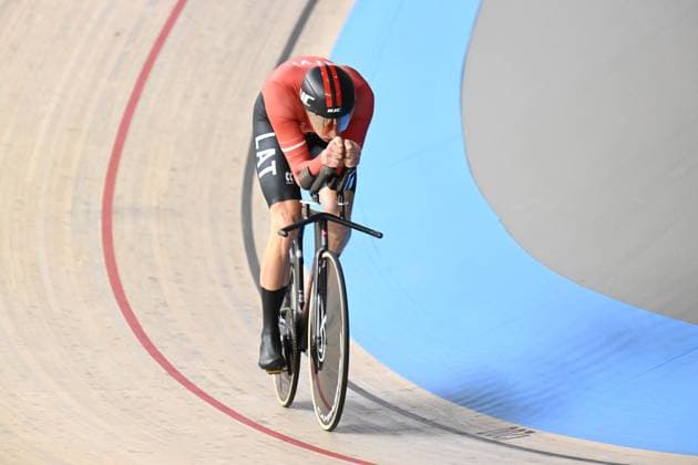 14-02-2025 European Championships Elite Track; Giornata 03; 2025, Lettonia; Kornilovs, Vitalijs; Zolder Velodromo; 