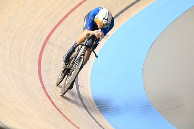 14-02-2025 European Championships Elite Track; Giornata 03; 2025, Italia; Favero, Renato; Zolder Velodromo; 