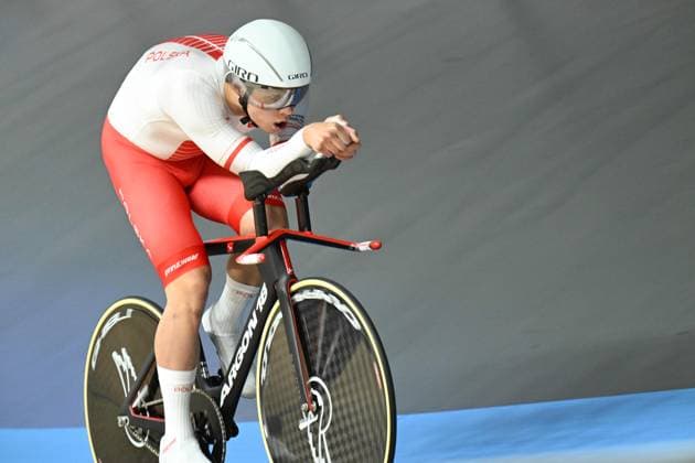 14-02-2025 European Championships Elite Track; Giornata 03; 2025, Polonia; Majewski, Kacper; Zolder Velodromo; 