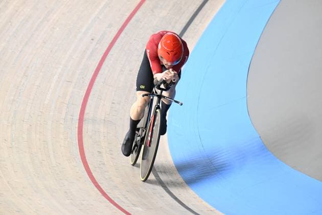 14-02-2025 European Championships Elite Track; Giornata 03; 2025, Danimarca; Leth, Norman Lasse; Zolder Velodromo; 