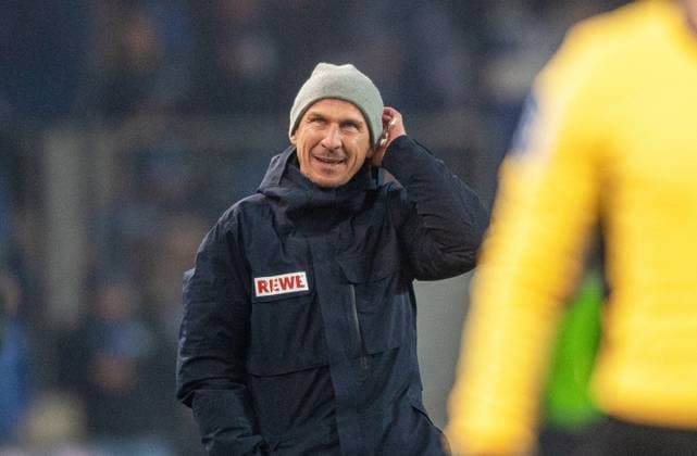 Fussball, Herren, Saison 2024 2025, 2. Bundesliga (22. Spieltag), 1. FC Magdeburg - 1. FC Köln, Trainer Gerhard Struber (1. FC Köln), 14.02. 2025,