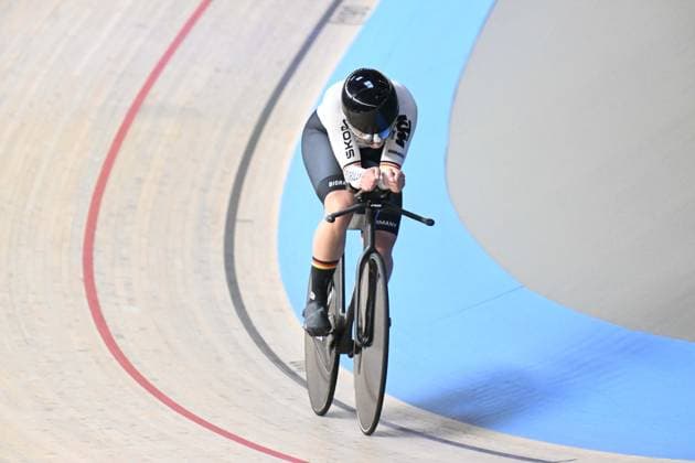 15-02-2025 European Championships Elite Women Track; Giornata 04; 2025, Germany; Schneider, Clara; Zolder Velodromo; 