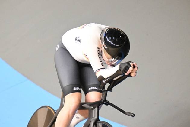 15-02-2025 European Championships Elite Women Track; Giornata 04; 2025, Germany; Kroger, Mieke; Zolder Velodromo; 