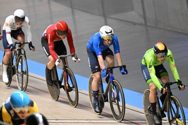 15-02-2025 European Championships Elite Track; Giornata 04; 2025, Italia; Viviani, Elia; Zolder Velodromo; 