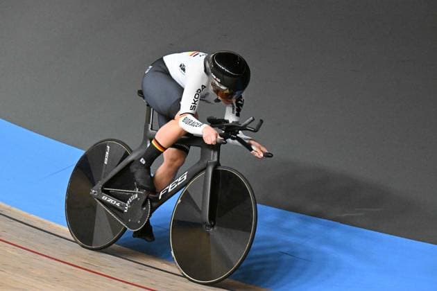 15-02-2025 European Championships Elite Women Track; Giornata 04; 2025, Germany; Schneider, Clara; Zolder Velodromo; 