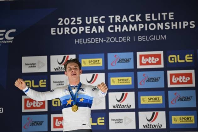 15-02-2025 European Championships Elite Track; Giornata 04; 2025, Germany; Teutenberg, Tim Torn; Zolder Velodromo; 