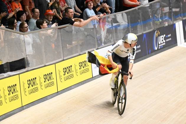 15-02-2025 European Championships Elite Track; Giornata 04; 2025, Germany; Teutenberg, Tim Torn; Zolder Velodromo; 