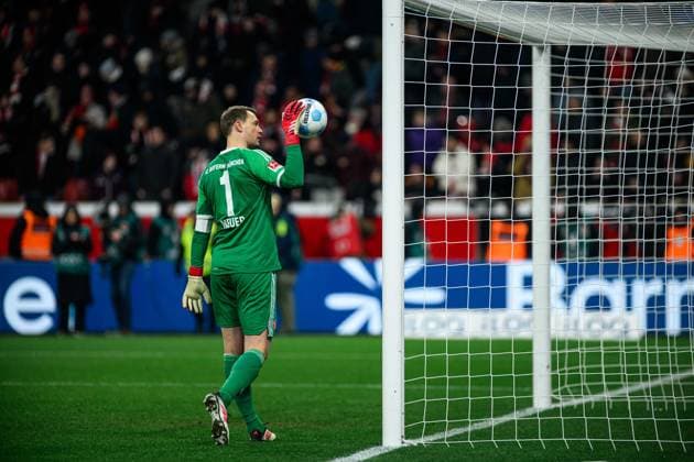 LEVERKUSEN, GERMANY - 15 FEBRUARY, 2025: Manuel Neuer, The Bundesliga match FC Bayer 04 Leverkusen vs FC Bayern Muenchen at BayArena  Copyright: xVITALIIxKLIUIEVx