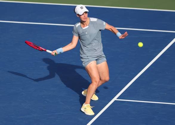 Anhelina Kalinina (UKR), Dubai Duty Free Tennis Championships, Dubai, U.A.E. Copyright: xJuergenxHasenkopfx