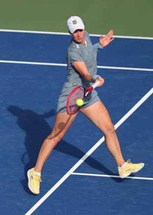 Anhelina Kalinina (UKR), Dubai Duty Free Tennis Championships, Dubai, U.A.E. Copyright: xJuergenxHasenkopfx