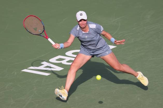Anhelina Kalinina (UKR), Dubai Duty Free Tennis Championships, Dubai, U.A.E. Copyright: xJuergenxHasenkopfx