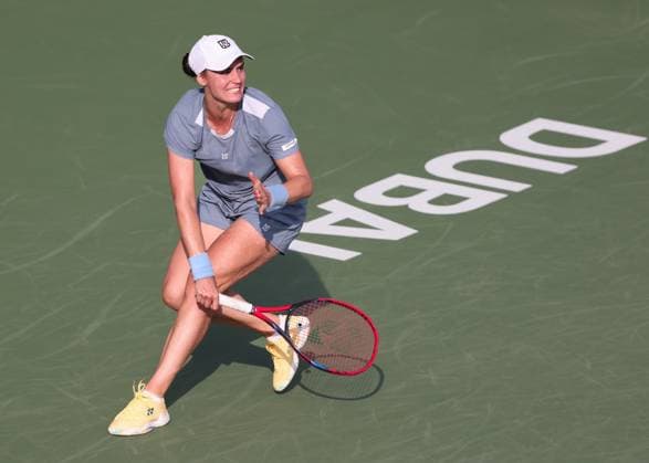 Anhelina Kalinina (UKR), Dubai Duty Free Tennis Championships, Dubai, U.A.E. Copyright: xJuergenxHasenkopfx