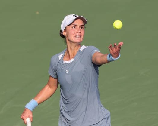 Anhelina Kalinina (UKR), Dubai Duty Free Tennis Championships, Dubai, U.A.E. Copyright: xJuergenxHasenkopfx