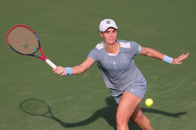 Anhelina Kalinina (UKR), Dubai Duty Free Tennis Championships, Dubai, U.A.E. Copyright: xJuergenxHasenkopfx