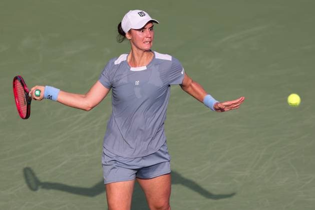 Anhelina Kalinina (UKR), Dubai Duty Free Tennis Championships, Dubai, U.A.E. Copyright: xJuergenxHasenkopfx