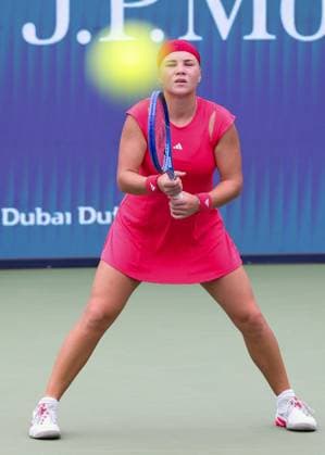 Diana Shnaider, Dubai Duty Free Tennis Championships, Dubai, U.A.E. Copyright: xJuergenxHasenkopfx