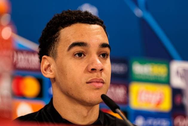 UEFA Champions League: Pressekonferenz FC Bayern München; 17.02.2025 Jamal Musiala (FC Bayern München, 42) UEFA Champions League: Pressekonferenz FC Bayern München vor dem Spiel gegen Celtic FC, München, Trainingsgelände an der Säbenerstr am 17.02.2025 Copyright: xBEAUTIFULxSPORTS Wunderlx