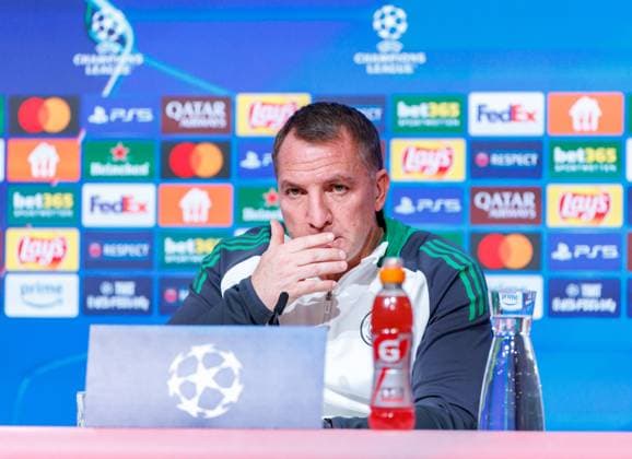 Celtic and Bayern Munich 17.02.2025 Celtic and Bayern Munich pressers, Munich, Brendan Rodgers  Copyright: xKennyxRamsay.x78xNewarkxStreet.x NINTCHDBPICT000972910907